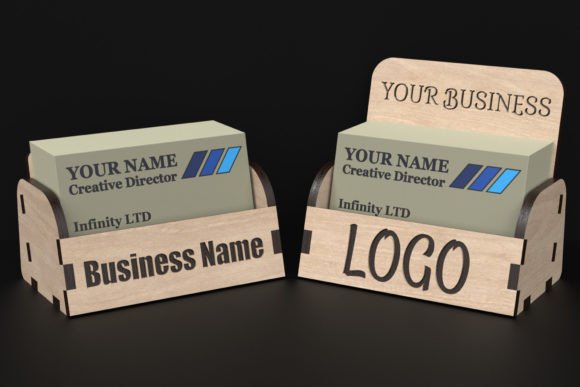 Download Laser Cut Business Card Holder Svg Files - Holder Collection