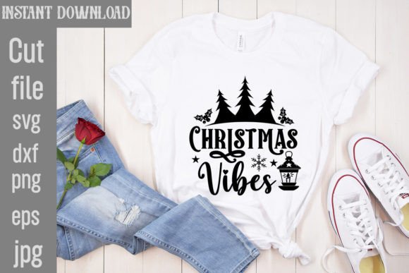 Download Christmas Vibes SVG Cut File - Christmas Collection