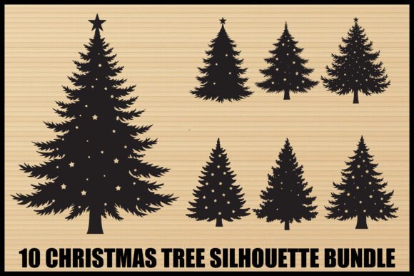 Download Christmas Tree Silhouette Bundle - Christmas Collection