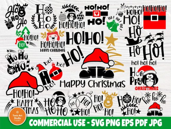 Download Funny Christmas SVG Bundle, Ho Ho Ho Svg - Christmas Collection