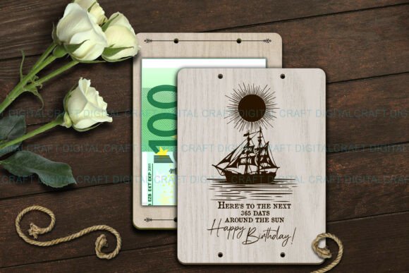 Download Birthday Money Holder Card Svg Laser Cut - Holder Collection
