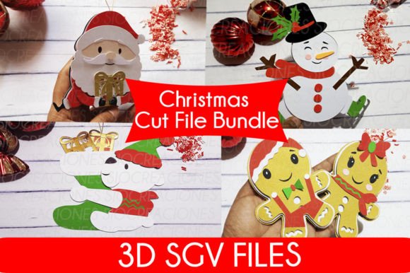 Download Christmas Cut File Bundle - Christmas Collection