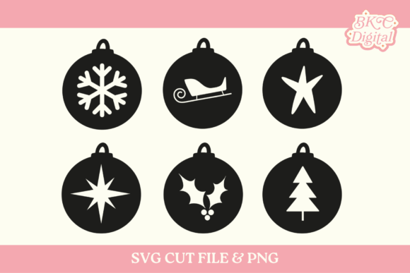 Download Christmas Bauble SVG &amp; PNG Bundle - Christmas Collection