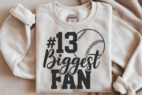 Download Number 13 Biggest Fan Baseball Svg - Premium Resources