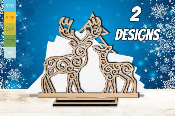 Download 2 Christmas Holiday Napkin Holder SVG - Christmas Collection