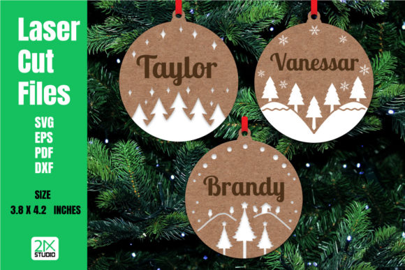 Download Personalized Svg Christmas Ornament - Christmas Collection