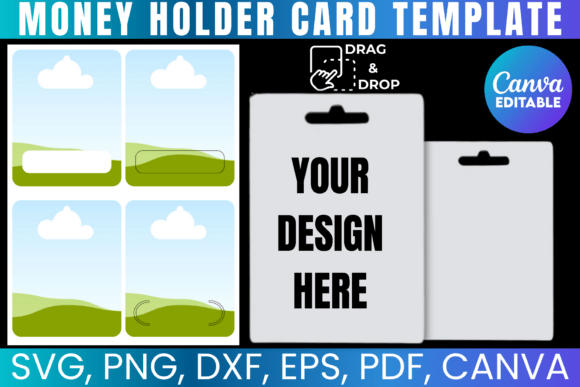 Download Money Holder Card Canva Template - Holder Collection