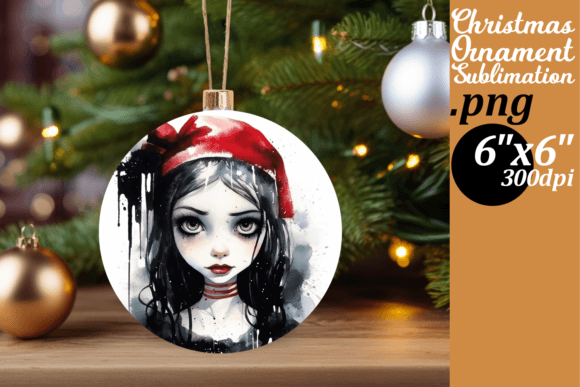 Download Eerie Christmas Watercolor Rounds - Christmas Collection
