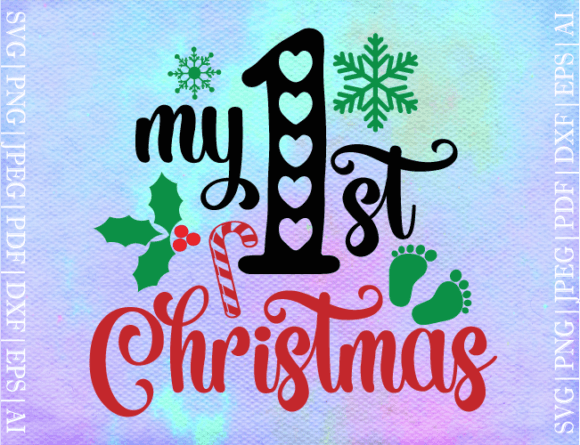 Download My First Christmas SVG - Christmas Collection