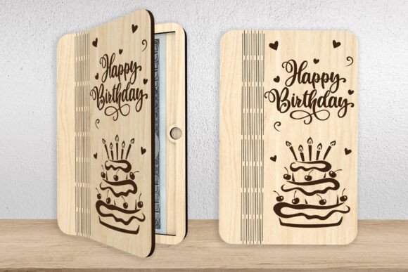 Download Happy Birthday Money Holder SVG - Holder Collection