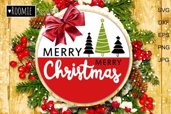 Download Scandinavian Christmas Door Hanger Svg - Christmas Collection