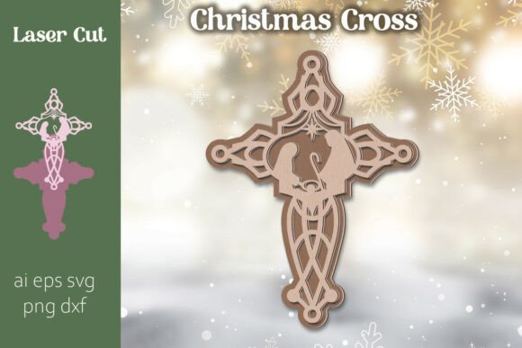 Download Nativity Christmas Cross Svg, Religious - Christmas Collection