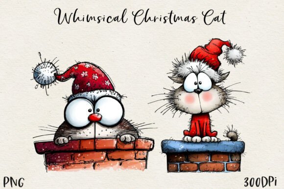 Download Cute Christmas Cat PNG - Christmas Collection