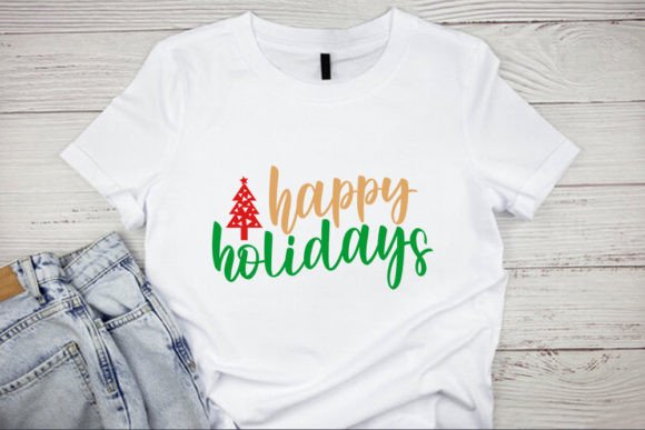 Download Retro Christmas  Svg Design,  Happy Holi - Christmas Collection