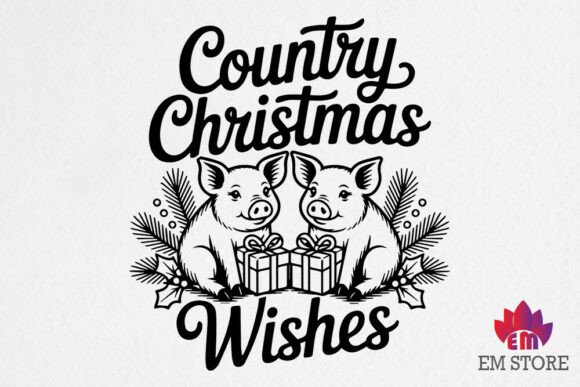 Download Country Christmas Wishes SVG Farmhouse - Christmas Collection