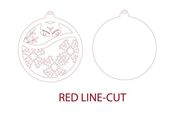 Download Christmas Ornament Laser Cut File. - Christmas Collection