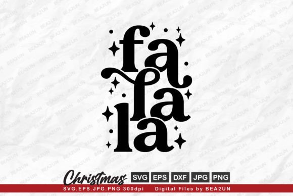 Download Fa La La Christmas Sayings SVG - Christmas Collection