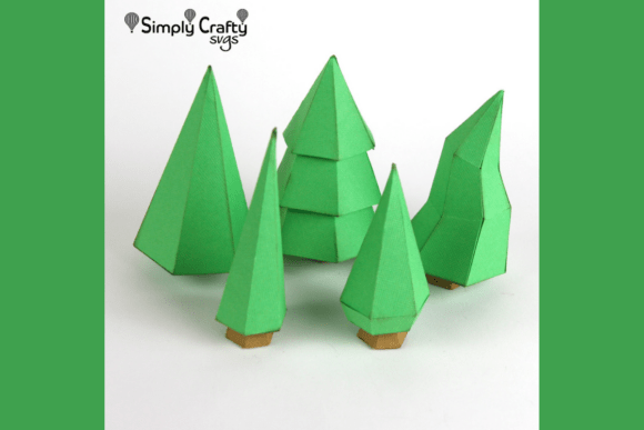 Download Village Christmas Trees SVG - Christmas Collection