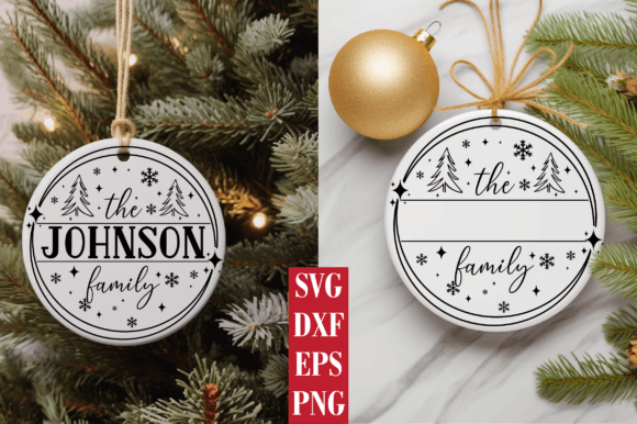 Download Christmas Ornaments SVG,Personalized SVG - Christmas Collection
