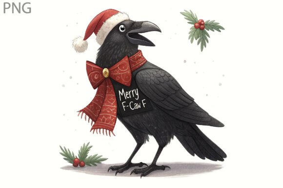 Download Christmas F-Caw-F PNG, Funny Christmas - Christmas Collection