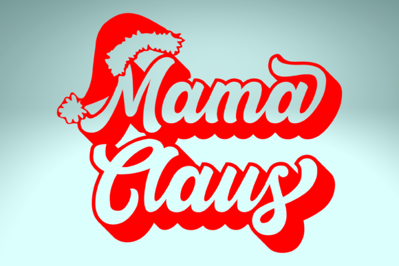 Download Mama Claus Retro Christmas Xmas SVG Png - Christmas Collection
