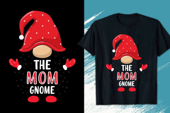 Download Mom Gnome Christmas T-shirt Design - Christmas Collection