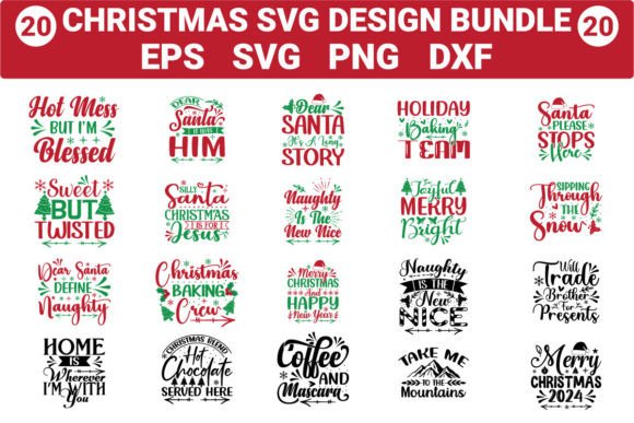 Download Christmas Svg Design Bundle - Christmas Collection