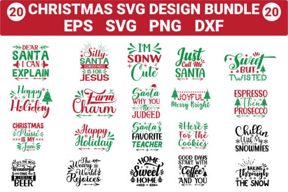 Download Christmas Svg Design Bundle - Christmas Collection