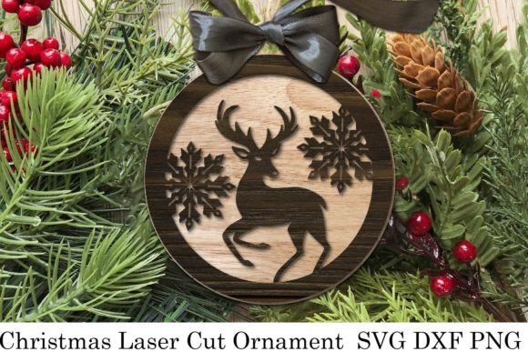 Download Christmas Ornament Laser Cut File. - Christmas Collection