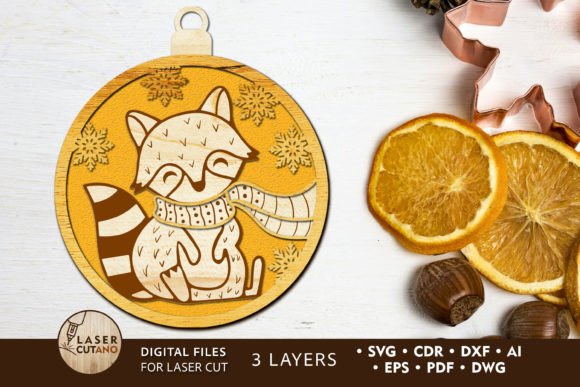Download Christmas Tree Decor, Paper and Wood Cut - Christmas Collection