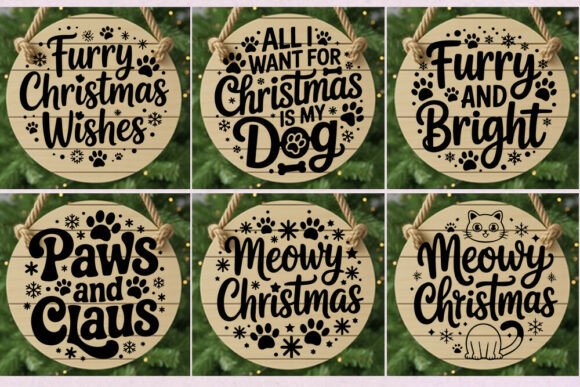 Download Christmas Pet Ornament SVG Bundle | Dog - Christmas Collection