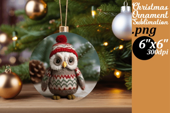Download Christmas Owl Rounds - Christmas Collection