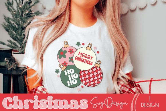 Download Retro Christmas Bauble Svg - Christmas Collection