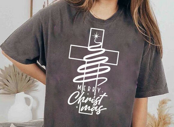 Download Christian Christmas Cross Svg,Christ Svg - Christmas Collection