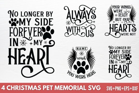 Download Christmas Pet Memorial SVG - Christmas Collection