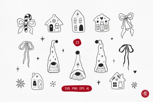 Download Christmas Gnomes SVG Files, Xmas Clipart - Christmas Collection