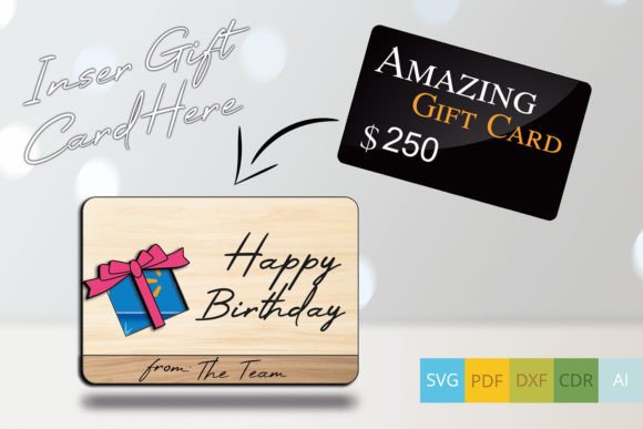 Download Birthday Present Gift Card Money Holder - Holder Collection