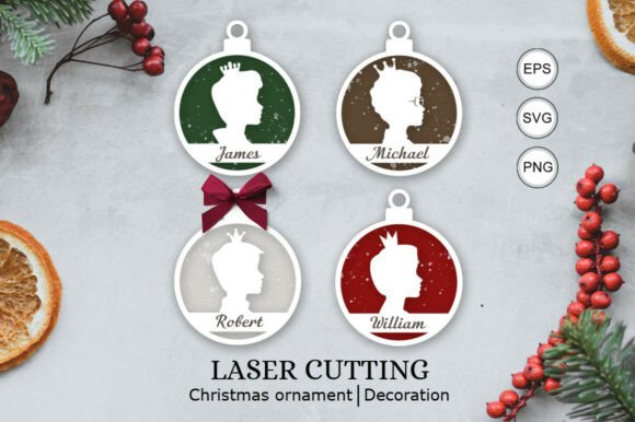 Download Prince Christmas Personalized Ornaments - Christmas Collection