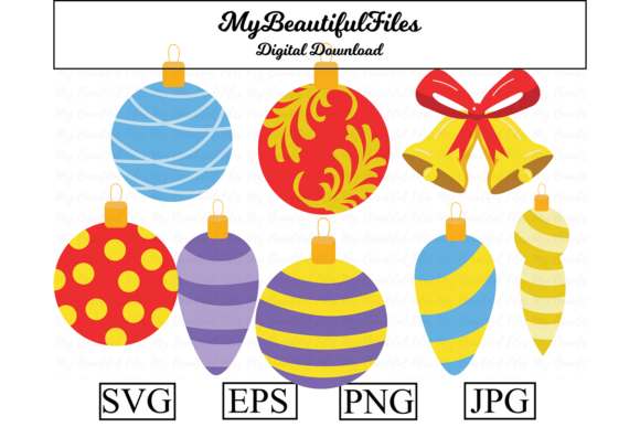 Download Christmas Tree Decorations Clipart - Christmas Collection