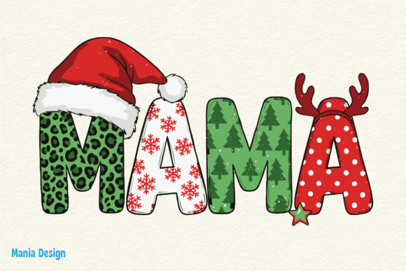 Download Christmas Mama Claus PNG Deer Winter Mom - Christmas Collection