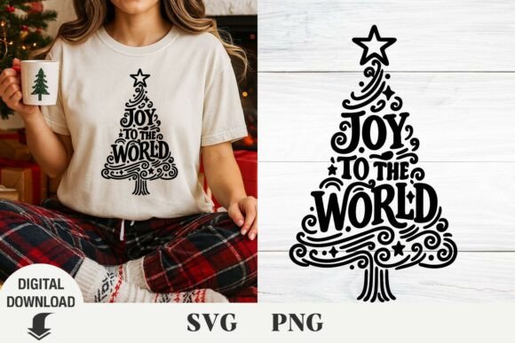 Download Christmas Tree Svg, Christmas Svg, Joy - Christmas Collection