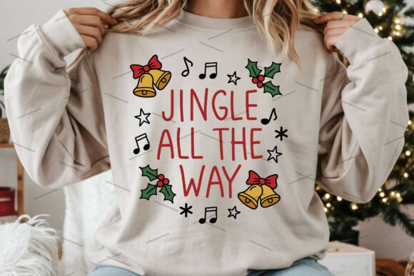 Download Jingle All the Way Christmas Quote SVG D - Christmas Collection