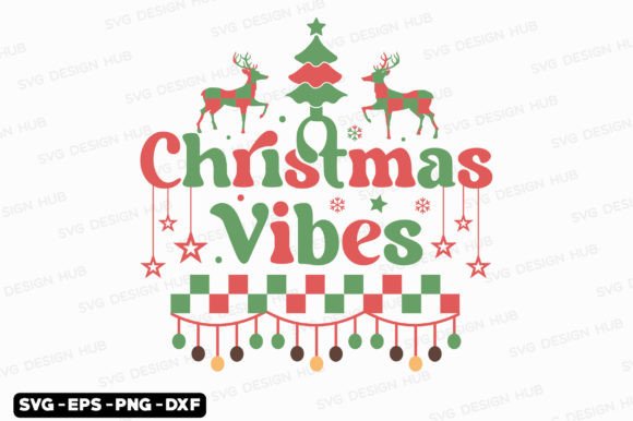 Download Retro Christmas Svg, Christmas Vibes Svg - Retro christmas svg Collection