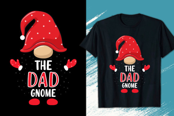 Download Dad Gnome Christmas T-shirt Design - Christmas Collection