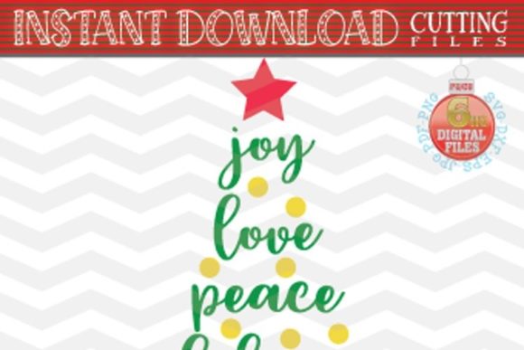 Download Joy Love Peace Believe Christmas SVG - X - Christmas Collection