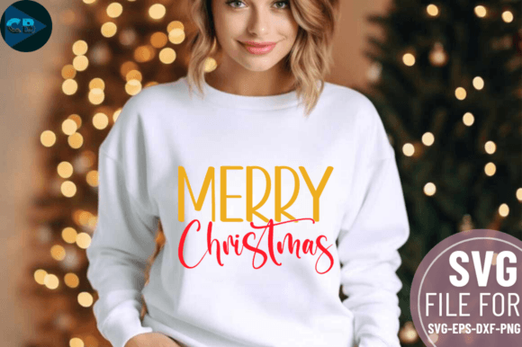 Download Merry Christmas SVG Design - Christmas Collection
