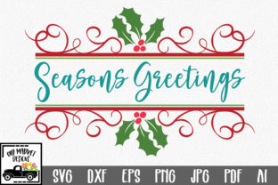 Download Seasons Greetings - Christmas Cut File - Christmas Collection