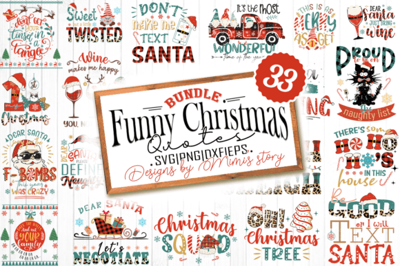 Download Funny Christmas Quotes Bundle - Christmas Collection