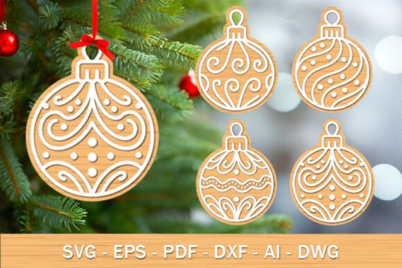 Download Laser Cut Christmas Ornaments SVG - Christmas Collection