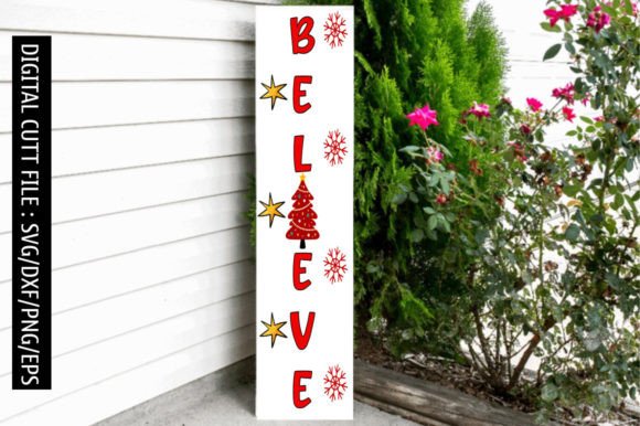 Download Believe Christmas Porch Sign Svg Bundle - Christmas Collection